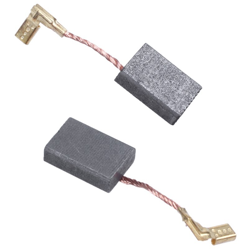 2 st 16mm x 11mm x 5mm motor elektriska kolborstar för makita 9553nb