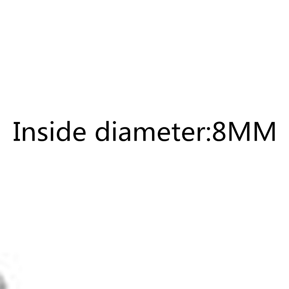 50pcs Spilt Ring Double Loop Stainless Steel Split Rings Heavy Duty Fishing Connector For Artificial Lure Fishing Accessories: 8.0mm