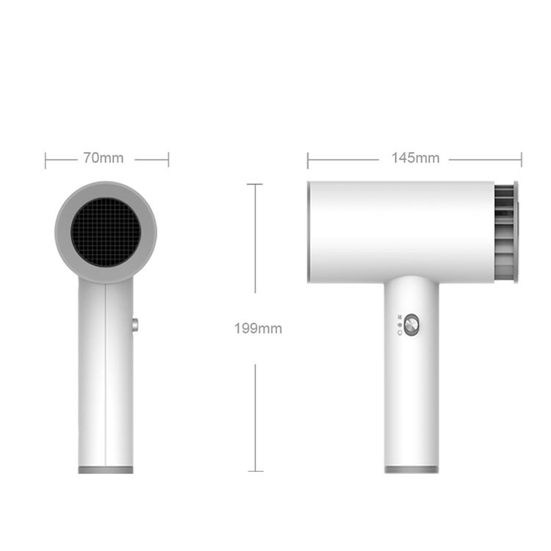 Secador de pelo inalámbrico recargable para pintura artística, soplador portátil para secado de pintura, para mascotas y bebés, 808F