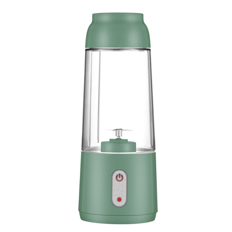 Draagbare Blender Persoonlijke Blender Voor Shakes Smoothies Vruchtensap Mixer Usb Oplaadbare Zes Messen Mini Blender: Licht Groen