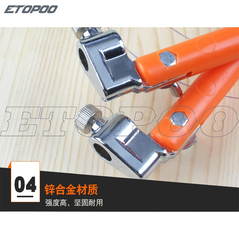 Clear 45 Steel Circular Marking Scribe Wood Working Drawing Compass Industry Tool Craft Scribing Compass for Woodworking