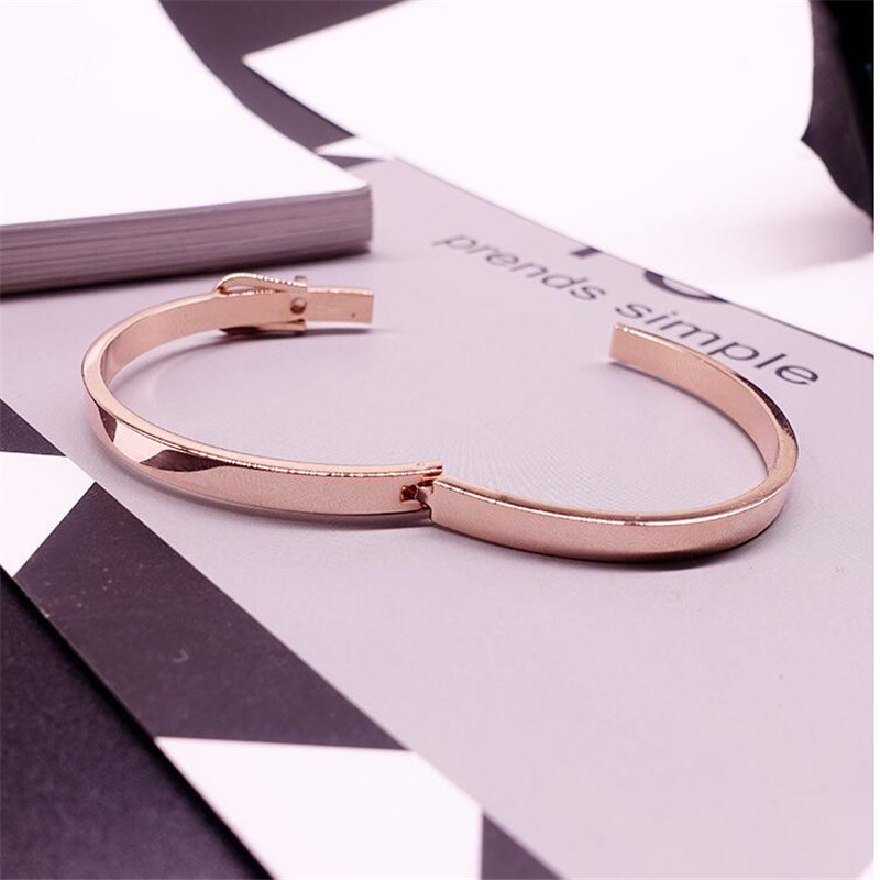 Uitbreidbaar Open Manchet Armbanden Goud En Rose Gold Party Sieraden Voor Liefhebbers