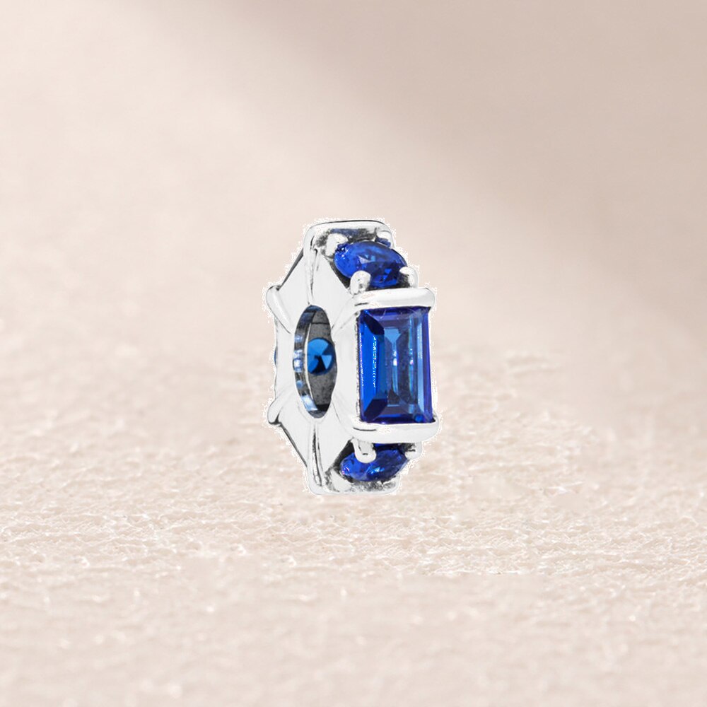 797529Nsbl Blauw Ijssculptuur Spacer Charm