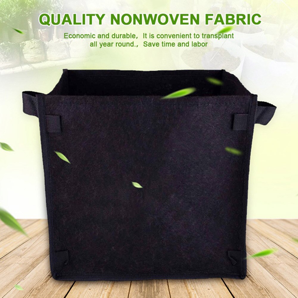 Spot Fabric Raised Planting Bed Thicken Non-woven Square Plant Flower Tree Planting Grow Bag Hogard