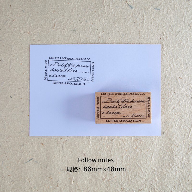 årgang personlig brev beste ønsker notater stempel diy tre gummistempler til scrapbooking skrivesaker scrapbooking standard stempel: K