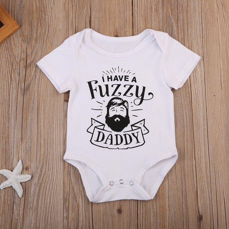 PUDCOCO Unieke Leuke Actieve Baby Baby Meisje Jongen Kleding Katoen Bodysuits Brief Gedrukt Verse Outfits 0-24 M