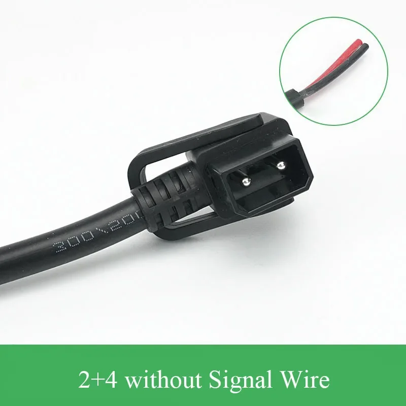 2 + 4/2 + 6 Lithium-Batterie Ladung Steckdose Elektrische Fahrzeug Hohe Strom Entladen Hafen Adapter Stift Ladung Stecker: Orange