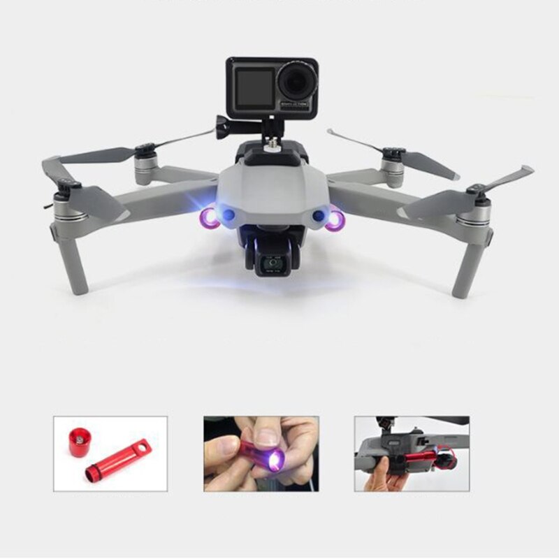 Dji-Mavic- Air 2 Gewijd Uitbreiding Beugel Nachtlampje Zoeklicht 448F