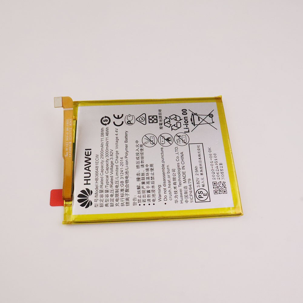 100% Originele HB366481ECW Real 3000Mah Batterij Voor Huawei P9 Ascend P9 P10 Lite P20 Lite G9 Honor 8 5C Batterij + Tool Kits