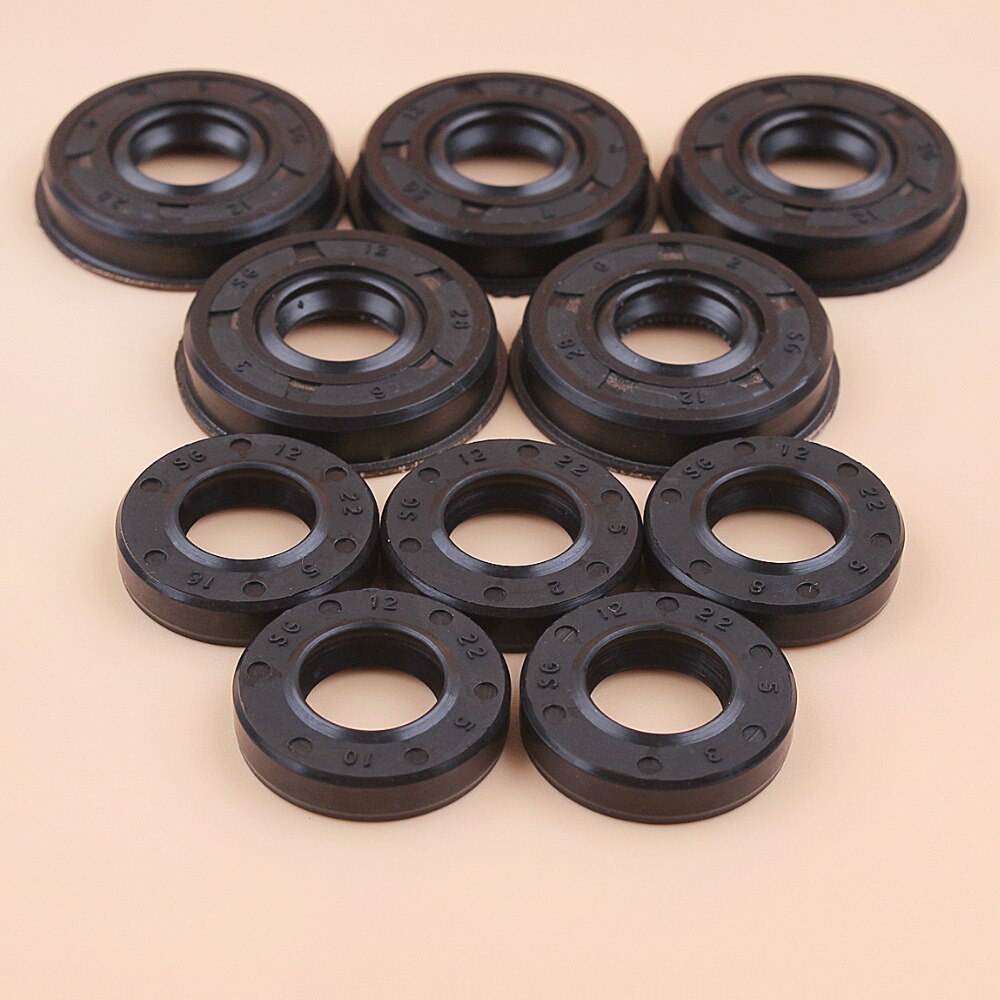 Juego de 5 piezas de repuesto para motosierra Zenoah Komatsu G2500, 25cc, aceite de motosierra chino, 2500