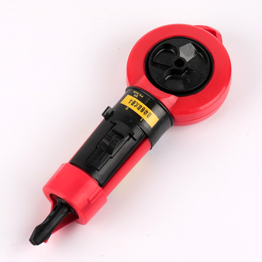 Chalk Line Reel Chalk Line Woodworking Carpenter Marking Tool Automatic Ink 20M Coil Wire Box, Adjustable Line Tightness