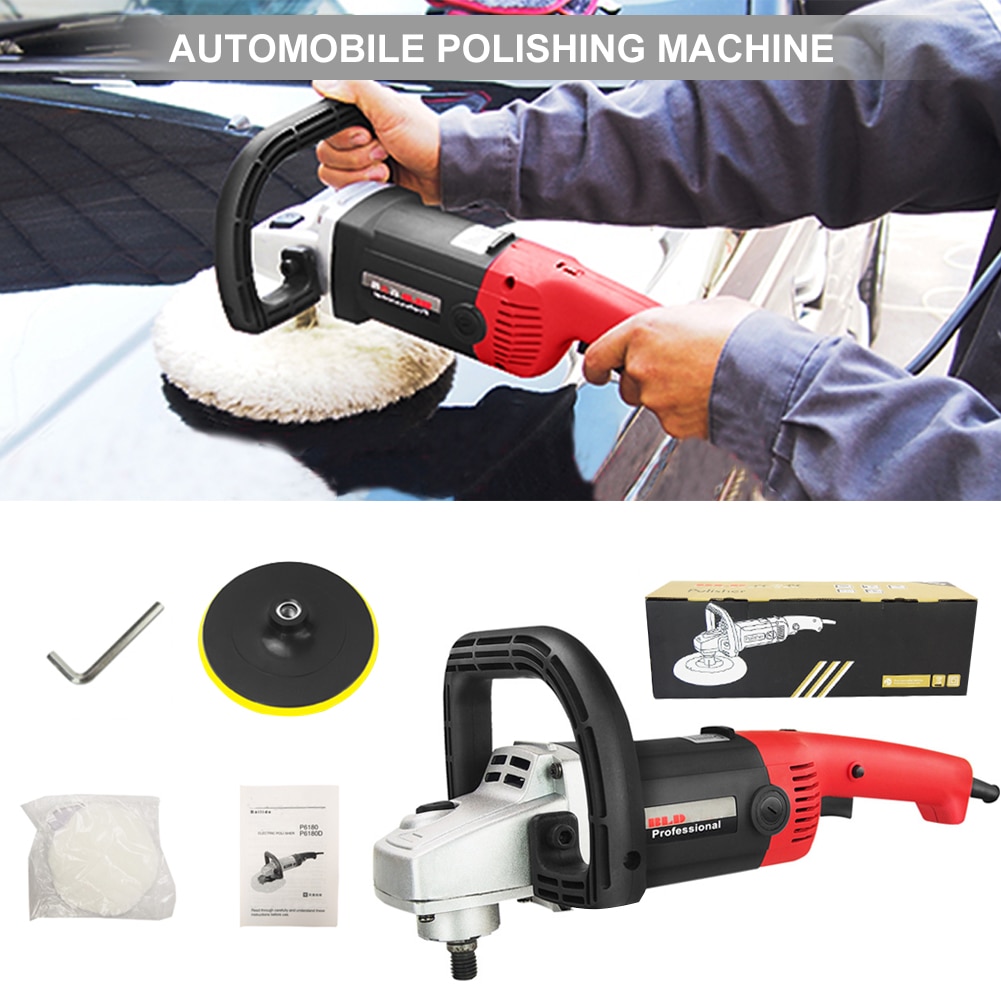 Car Sander Machine Waxing Refurbishing Machine 220V Variable Speed Polisher Car Styling Repairing Polishing Tool Accessories