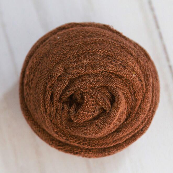 Neugeborenen strecken stricken wickeln Baby Fotografie Requisiten Decke Neugeborenen Fotografie wickeln Kleinkind Foto Schießen Korb Füller Decke