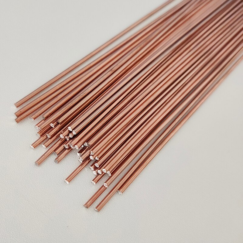 10 stücke Länge 50cm Phosphor Kupfer Schweißen Stangen Dia. 1,0mm ~ 4,0mm