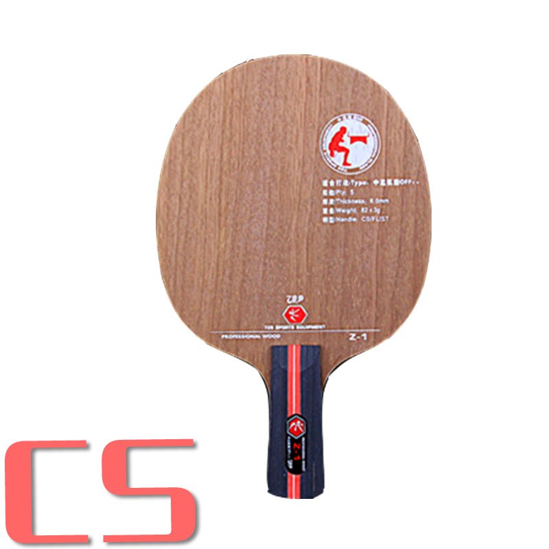 Friendship 729 Z1 (Z-1) Table Tennis Blade (5 Ply Wood, Loop Style) Racket Ping Pong Bat Paddle: penhold short CS
