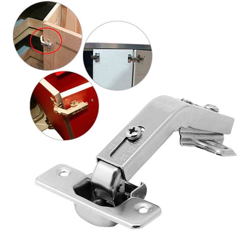 135° Degree Corner Folded Cabinet Door Hinges Kitchen Bathroom Cupboard 6XDD