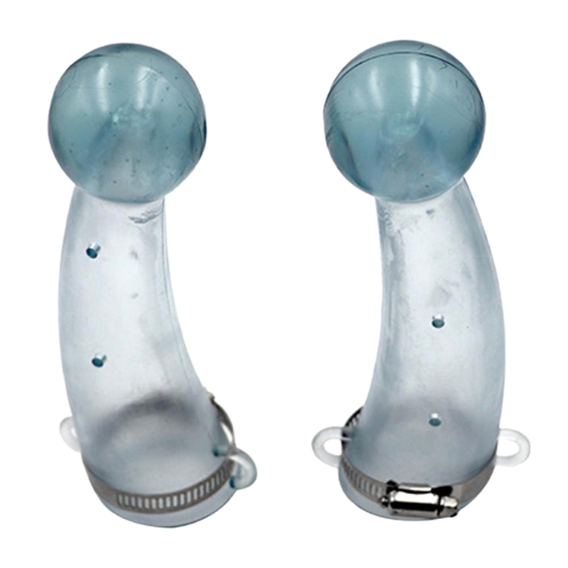 Protecteur Anti-combat en corne de vache, 2 pièces, en Silicone, sécurité et Protection de l&#39;environnement, élastique