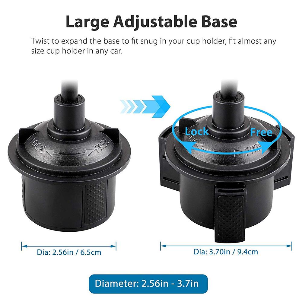 Ondersteuning Smartphone Voiture Auto Water Bekerhouder Auto Mount Voor Mobiele Telefoon Universele Verstelbare Bekerhouder Telefoonhouder Auto