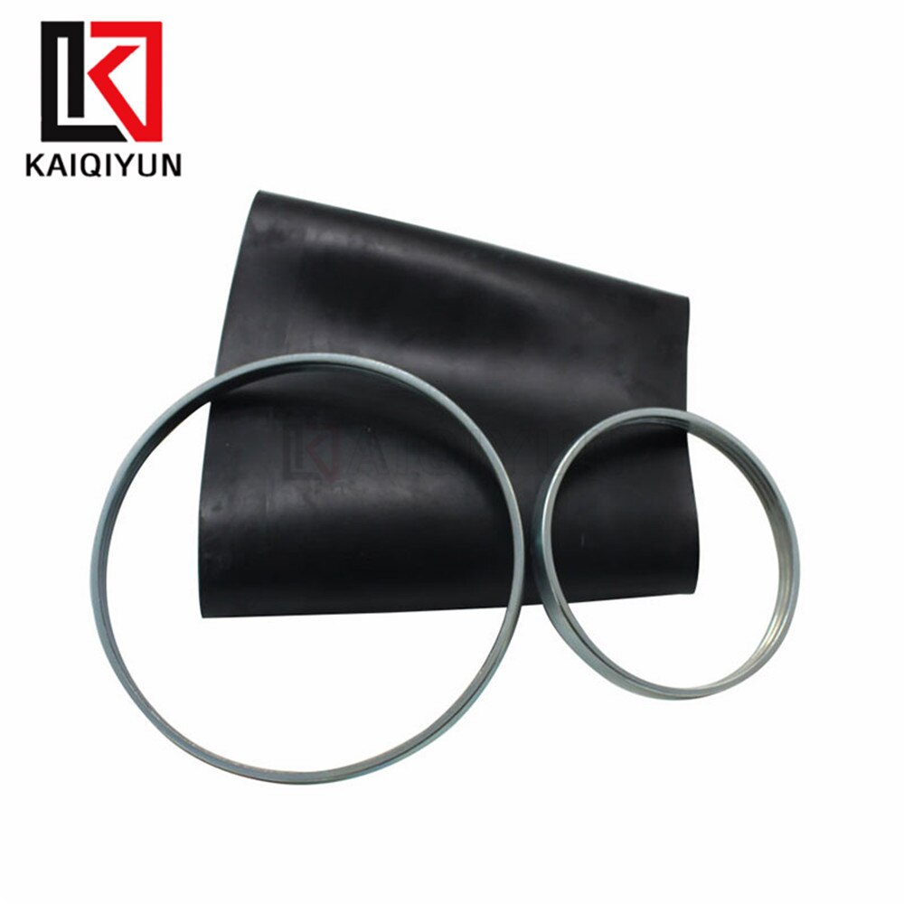 Rear Rubber Sleeve Air Spring w/Crimping Ring For Mercedes Benz S Class W221 2007 Air Suspension Shock Absorber 2213205513