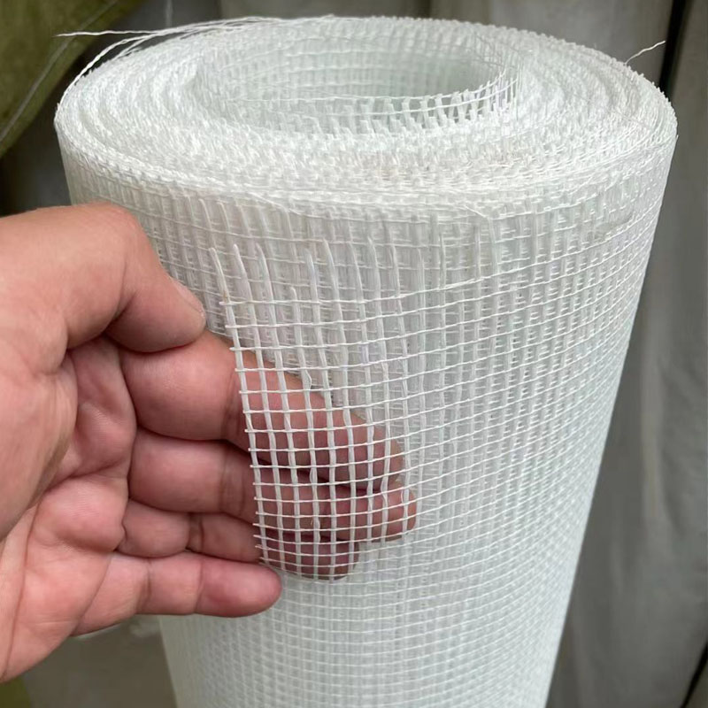 Breedte 33Cm X 50M Glasvezel Doek Geweven Glasvezel Mesh Grid Enkelzijdige Gezamenlijke Tape Self-lijm Diy Reparatie Patch Muur