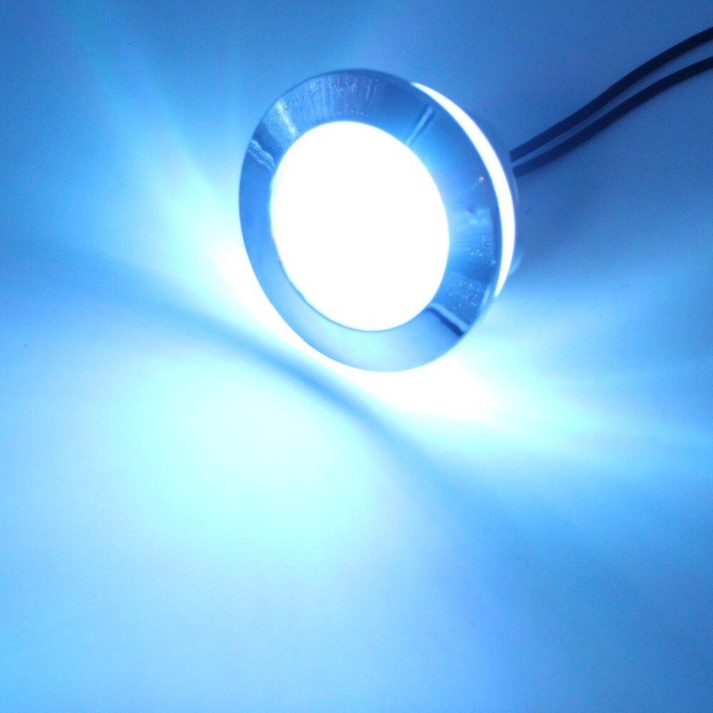 1pcs X waterproof RGB underwater LED Jacuzzi Lights LED tub light hole size 65mm LED liner pool light LED bathtub light spa