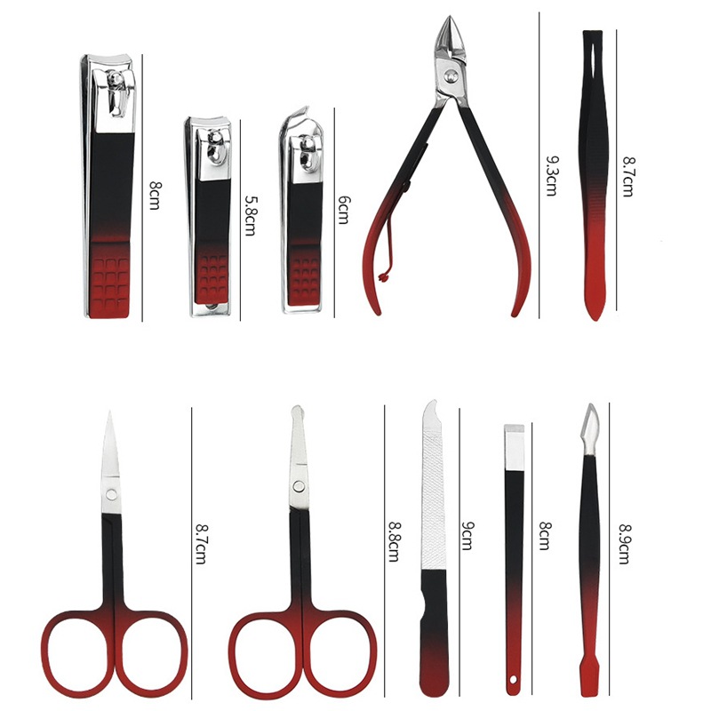 Manicure Pedicure Set Nail Cutter Pedicure Scissor Kits Nail Clipper Machine Fingernail Trimmer Manicure Tool Set