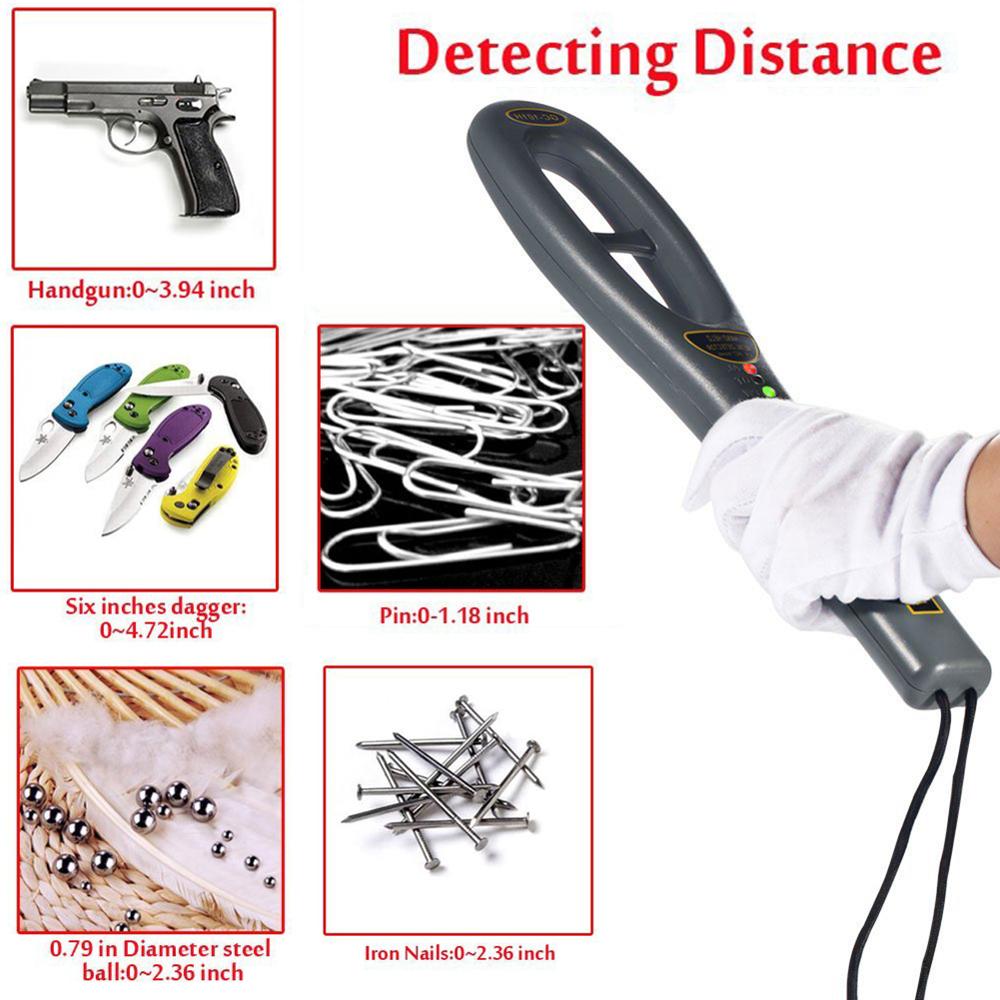 Metal Detectors Handheld Security Bounty Instrument High Sensitivity Scanner Finder