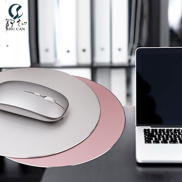 Muismat van aluminiumlegering 200mm mini muismat zonder metaal high-end kantoor muismat gaming muismat