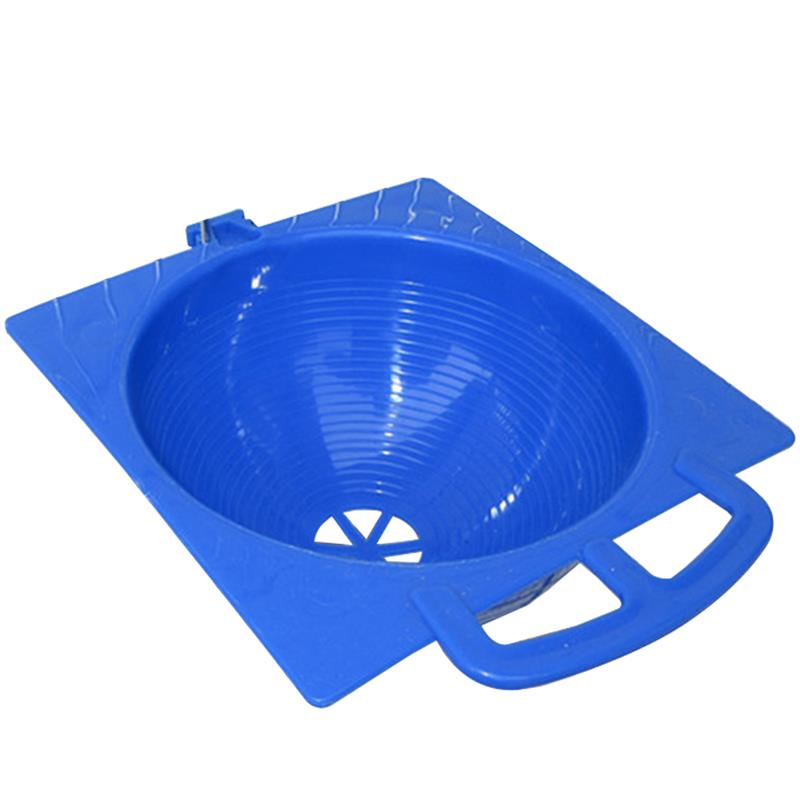 Parrot Breeding Bed Hanging Plastic Bird Breeding Supplies Parrot Nest Canary Cave Bird Cage Decoration Hatching Accessories: Blue