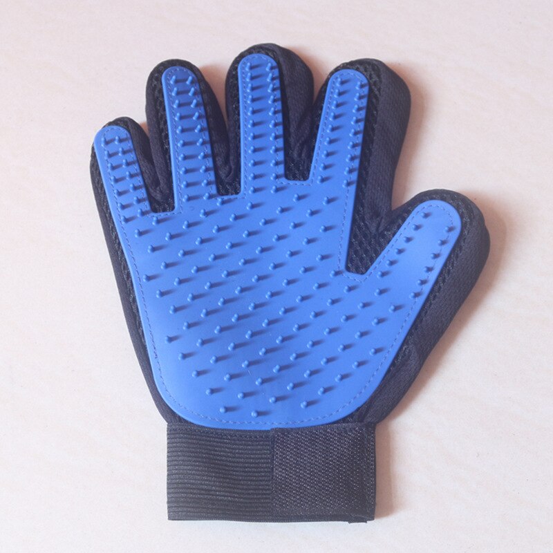 Pet Grooming Glove Bath Brush Cat Dog Comb Massage Brush Hand Shaped Cleaning Gloves Hair Dematting Remover Pet Grooming Tools