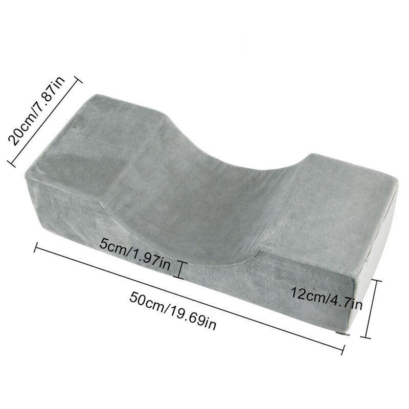 Wimper Extension Kussen Flanel Salon Lash Kussen Makeup Tools Enten Wimper Kussen Ergonomische Ondersteuning Extension Curve Salon