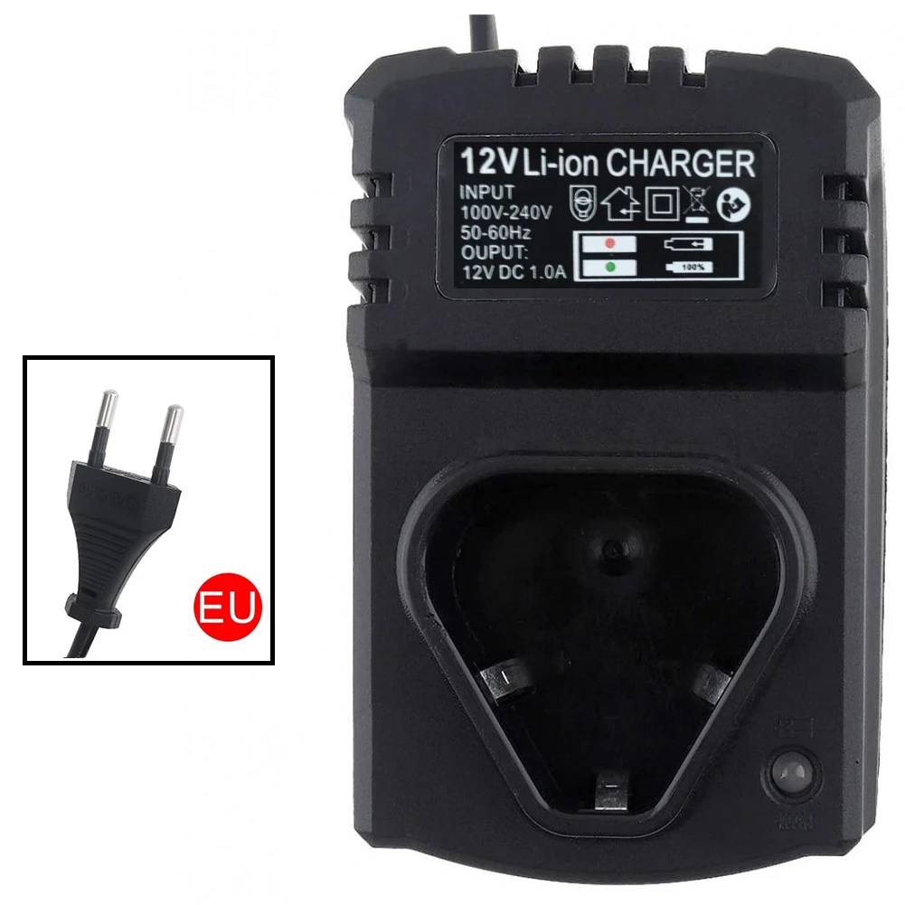 Elektrische Bohrmaschine Ladegerät Ladegerät 12V DC Li-Ion wiederaufladbare Ladegerät Multifunktions tragbare wiederaufladbare Lithium-Bohrmaschine: Dark Red
