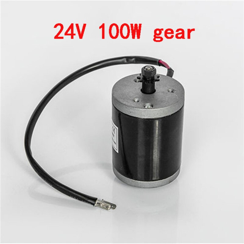 MY6812 DC 12V 24V 150W 120W 100W permanent magnethigh speed Motor Electric Scooter Balance Car E Bicycle Motor DIY Parts: 24V 100W gear