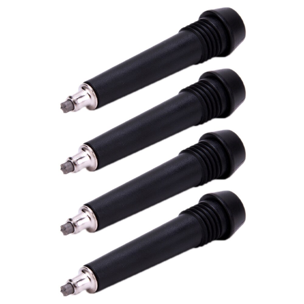 4pcs Trekking Poles Hiking Gear Sticks Accessories Carbon Tungsten Steel Tips