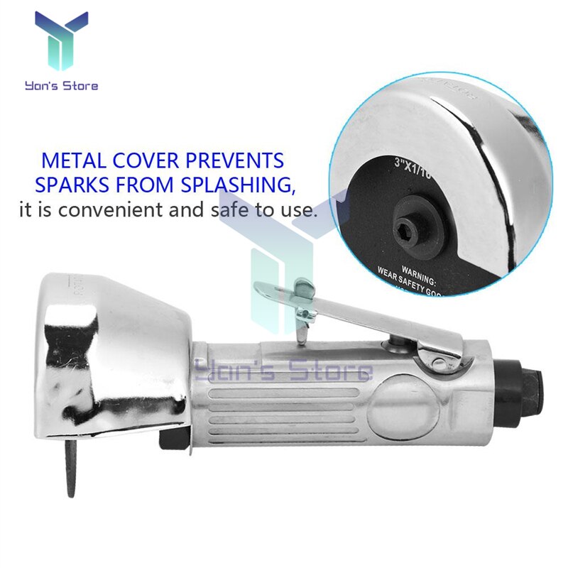 Pneumatic Metal Cutting Machine Cut Off Grinders Adjustable Round High Speed Sanding Pad Air Cutter Pneumatic Cutting Machine