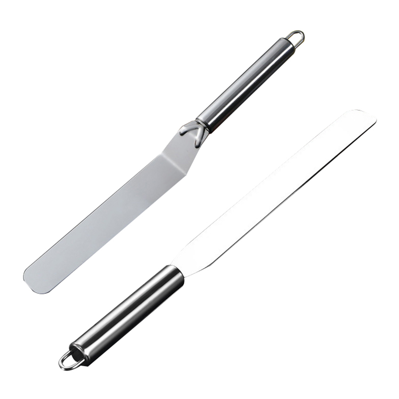 6/8/10 Inch Stainless Steel Cream Icing Frosting Spatula Utensils Accessories Baking Tools For Cake DIY Cake Decorating Tools