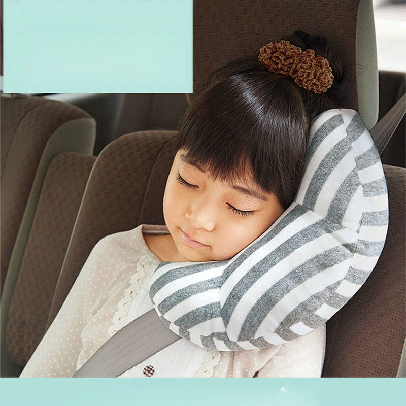 Kind Auto Sitz Kopfstütze Schlaf Unterstützung Kinder Nickerchen Schulter Gürtel Pad Hals Abdeckung Für Kinder Auto Sitz Gürtel Halten kissen