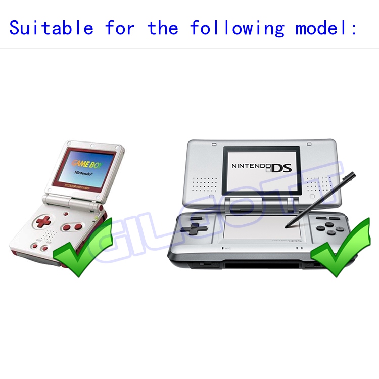 110-240v för gba sp/nds laddare usb-laddningskabel us standard nätadapter för gbasp nätaggregat