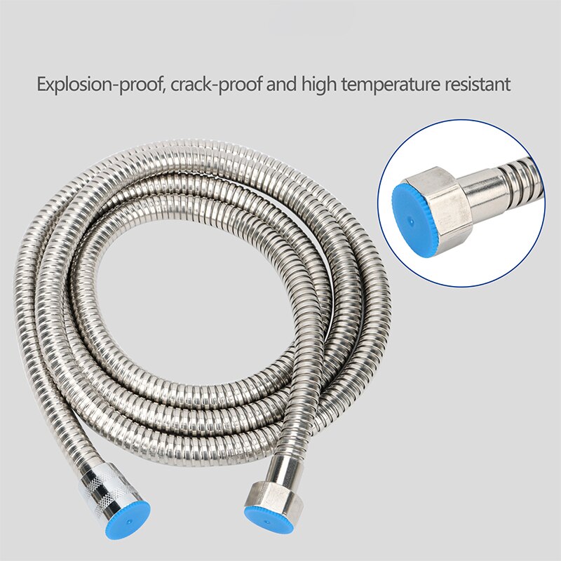 1.5M/2M Doucheslang Dikker Premium Roestvrij Staal Galvaniseren Handheld Douchekop Slang Voor Baden Reinigen Huisdier slang