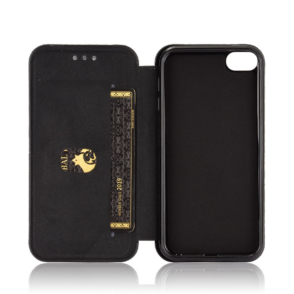 For Apple iPod Touch 5 6 7 Luxury Carbon Fiber Skin Magnetic Adsorption Case For Apple iPod Touch5 Touch6 Touch7 Phone Bag