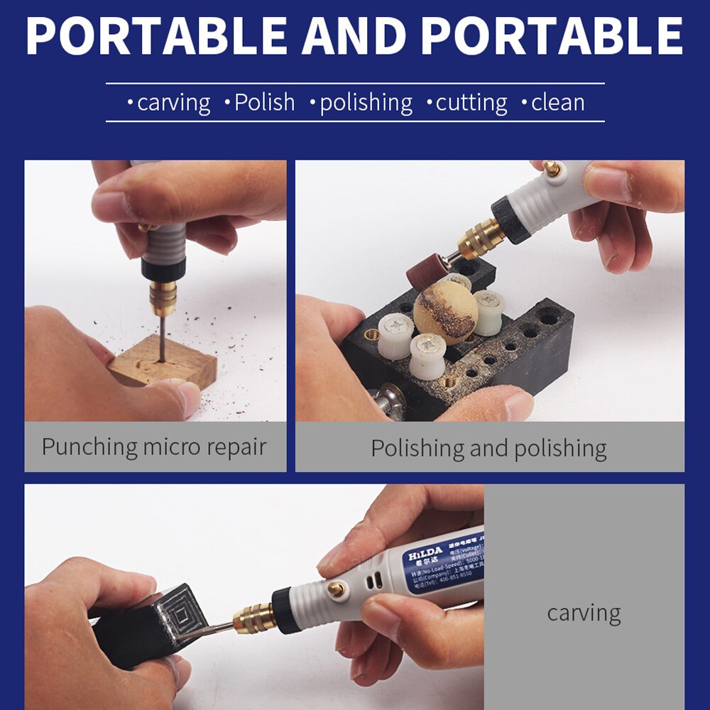 18v graveerpennen mini boormachine rotatiegereedschap met slijpaccessoires set multifunctionele mini graveerpen voor dremel gereedschap bigsale