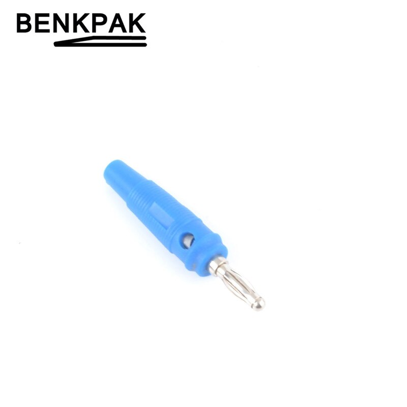 5pcs 4MM Banana Plug Audio Speaker Connectors Amplifier Speaker Binding Post 4mm Banana Jack Plug For Cable Terminals: Blue 5pcs