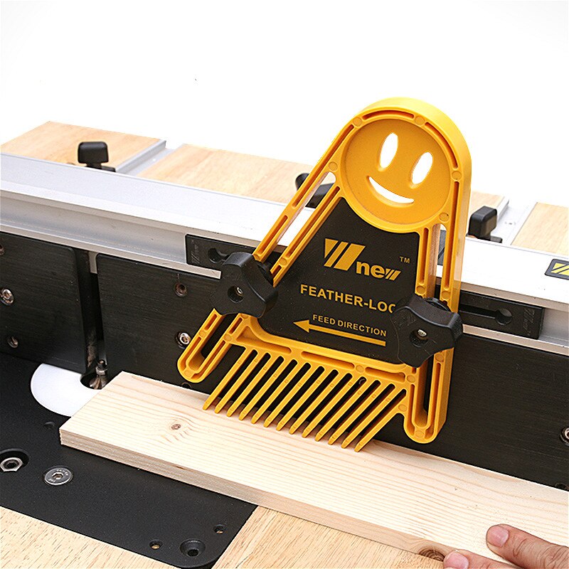 Multi-purpose Feather Loc Board Set Double Featherboards Miter Gauge Slot Woodworking Saw Table DIY Safety Tools