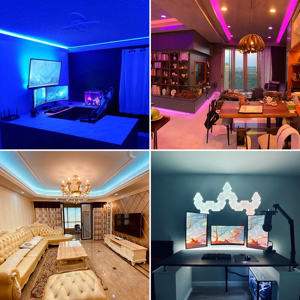 Zigbee 3.0 LED RGB CCT Light Strip Controller RGB Warm Cold White Pro Compatible with Hue Tuya App Voice 2.4G RF Remote Contro