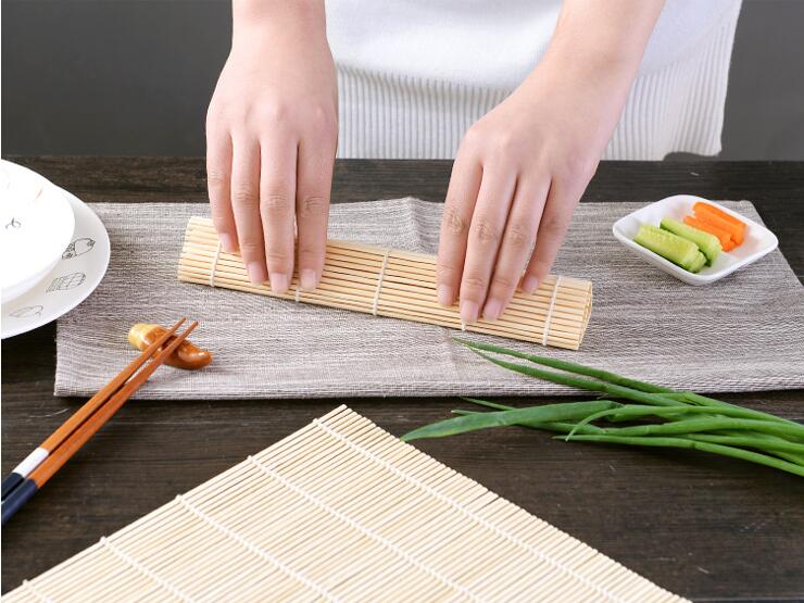 Sushi bambou tapis roulant poulet rouleau fabricant cuisine accessoires Sushi riz rouleau outil
