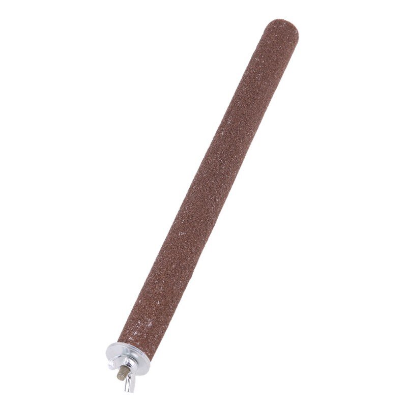 Gemengde kleur papegaai vogelnest matte stok klauw staaf grinder standaard bar papegaai slijpklauw slijpklauw
