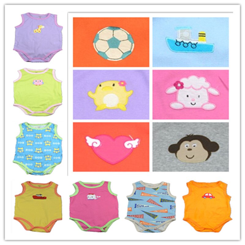 originele BABYBODYSUIT 100% Katoen Baby Body Vest Kleding Jumpsuit Baby Jongen Meisje Bodysuit Zomer roupas de bebe