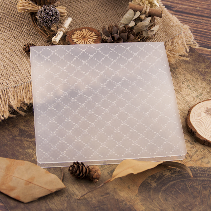 Klassieke Rooster Decoratie Plastic Embossing Map Grandado