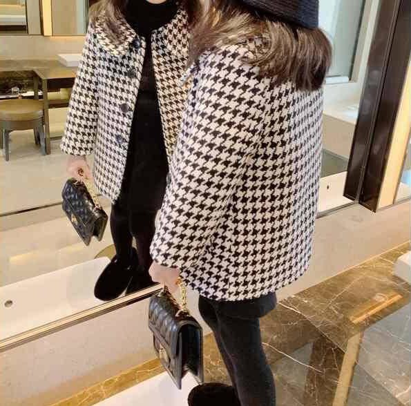 Delle ragazze di lana bavero del cappotto della principessa di modo del cappotto del cotone