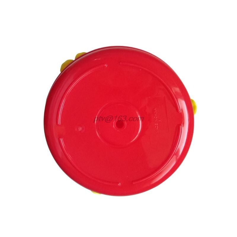 En plastique Large Bouche Colibri Distributeur D'eau Patio Fenêtre Suspendue En Plein Air En Forme De Fleur Oiseau Abreuvoir
